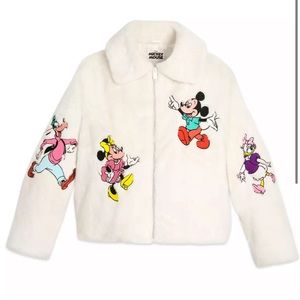 Mickey Mouse Disney Parks fur jacket